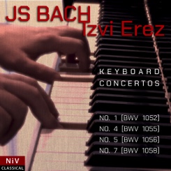 Bach Keyboard Concertos classical pianist Tzvi Erez